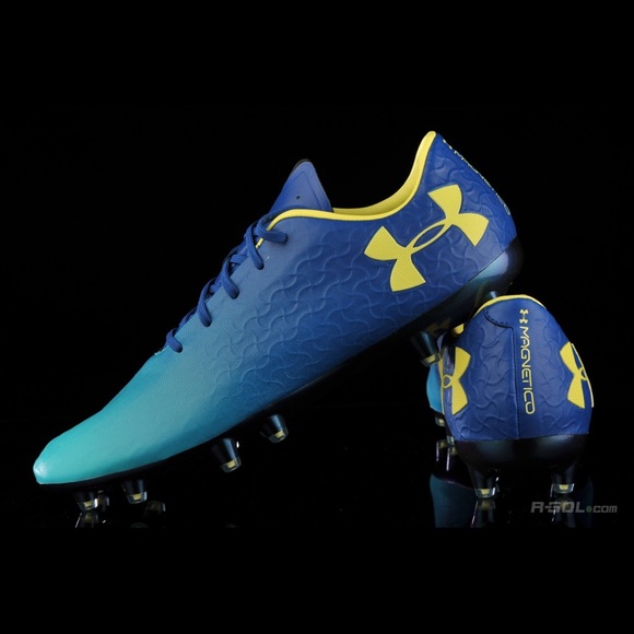 Under Armour Magnetico Pro FG Teal Soccer 12.5 new - Picture 1 of 7